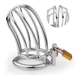 classic small banana chastity cage