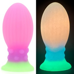 luminous silica gel butt plug