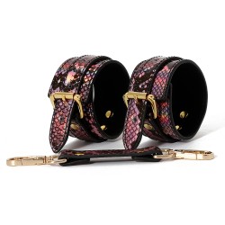 serpentine wirst and ankle cuffs