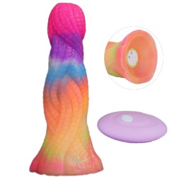 luminous vibration butt plug snake