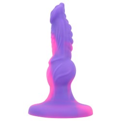 mixed color liquid silicone dildo c