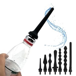 shower head silicone enema irrigator