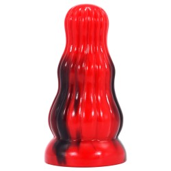 bizarre double color butt plug 01