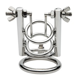 stainless steel urethral spreader cbt chastity cage